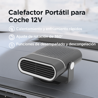 Calefactor Portátil para Coche 12V