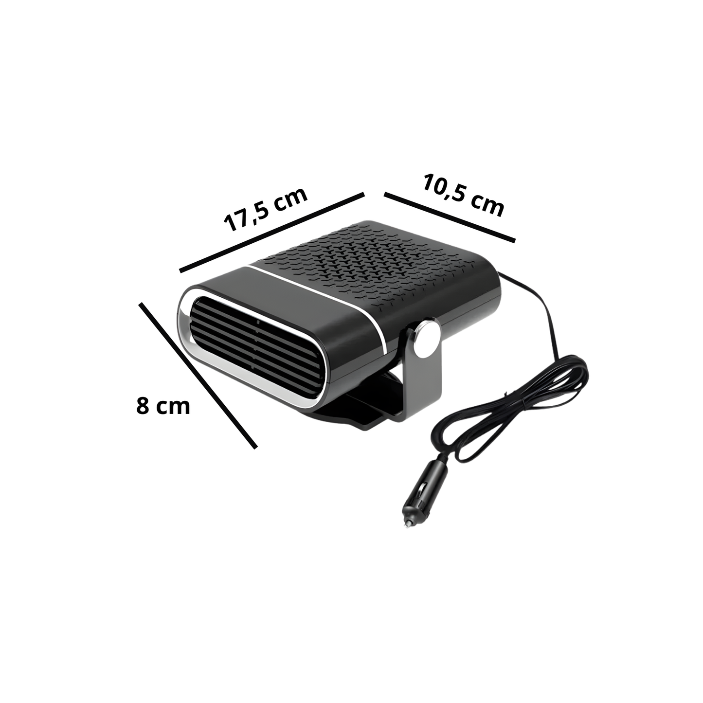 Calefactor Portátil para Coche 12V